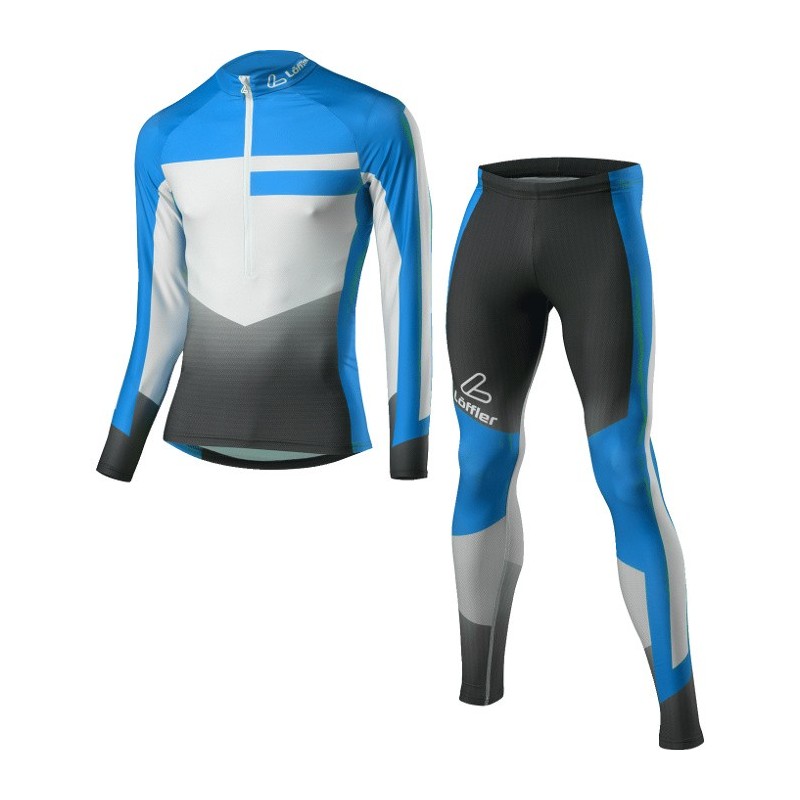Löffler combinaison ski de fond WorldCup 2018 noir-royal Löffler combinaison ski de fond WorldCup 2018 noir-royal